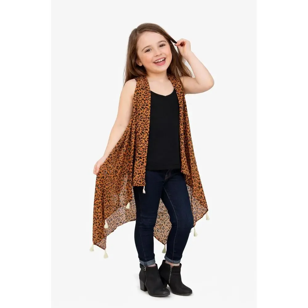 Little Wild Heart Leopard Duster